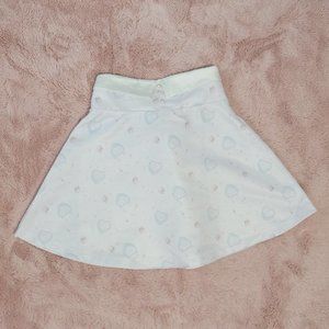 Japanese Brand Swankiss Birthday Cake Shirt Collar Lavender A Line Skirt